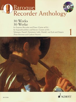 Baroque Recorder Anthology - Vol. 1 by Various for
