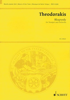 Rhapsody (2008) by Theodorakis Mikis - Gulya Robert - for Study Score