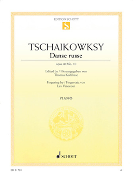 Schott Tschaikowsky Kohlhase  Danse Russe (Russian Dance) Op 40 No 10