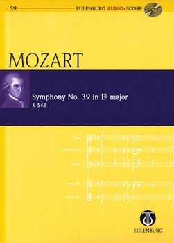 Symphony No. 39 in E-flat Major K543 by Mozart Wolfgang Amadeus for Study Score