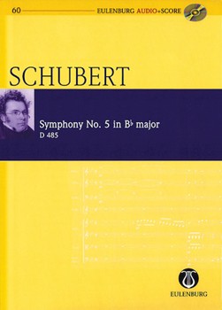 Symphony #5 in B-flat Major D 485 by Schubert Franz for Study Score