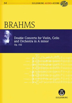 Brahms - Double Concerto for Violin Cello and Orchestra in A-minor Op. 102 by Brahms Johannes for Study Score
