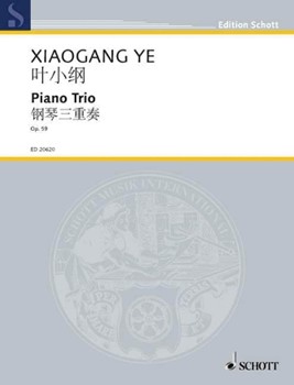 Piano Trio Op. 59 by Ye Xiaogang for