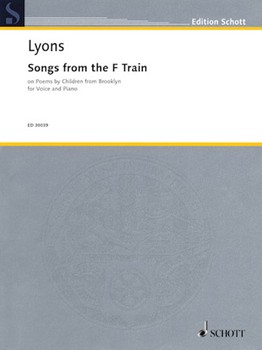 Songs from the F Train by Gilda Lyons for Voc wPno