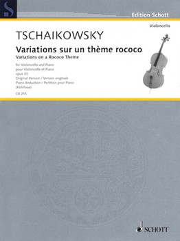 Variations On A Rococo Theme Op 33 Original Version [cello]