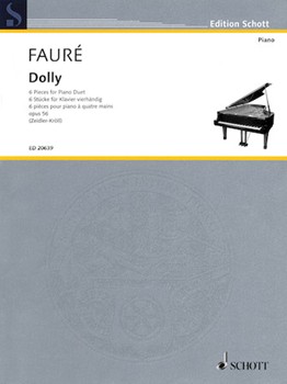 Dolly by Faure for 1 Piano 4 Hands
