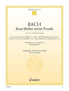 Jesu Joy Of Man's Desiring Choral From Cantata Bwv147