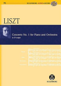 Concerto No. 1 for Piano and Orchestra in E-flat Major by Liszt Franz for Study Score