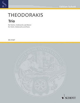 Trio by Theodorakis Mikis for Score and Parts