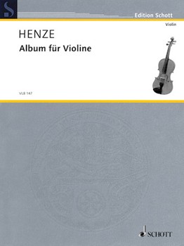 Album for Violin by Henze Hans Werner for