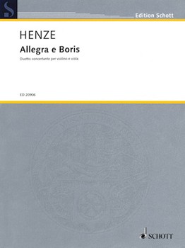 Allegra e Boris by Henze Hans Werner for