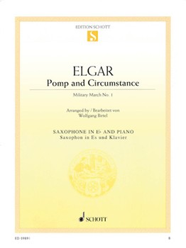 Pomp & Circumstance Military March No 1 [alto sax]