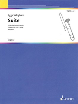 Suite for Trombone and Piano by Whigham Jiggs for Score and Parts