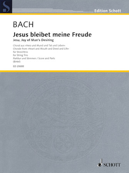 Jesu, Joy of Man's Desiring, for String Trio
