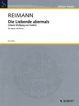 Die Liebende Abermals by Reimann Aribert for