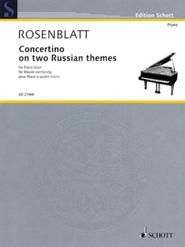 Concertino on Two Russian Themes by Rosenblatt Alexander for