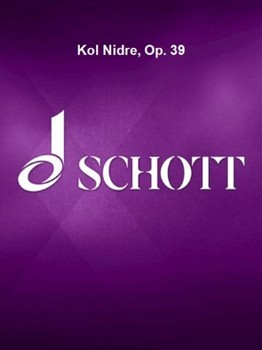 Kol Nidre Op. 39 by Schoenberg Arnold for Study Score
