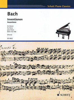 Inventions 2-part by Bach Johann Sebastian - Kreutz - for Piano