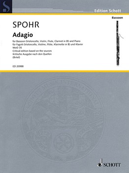 Adagio, WoO 35, for Violoncello or Violin and Piano
