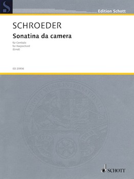 Sonatina da camera by Schroeder Hermann for