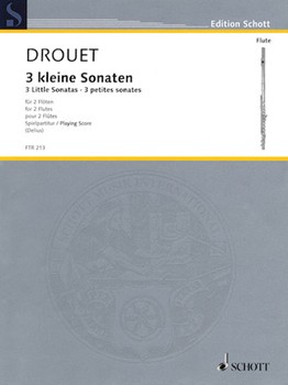 3 Little Sonatas by Drouet Louis for