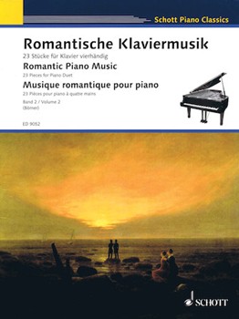 Romantic Piano Music - Volume 2 - 23 Pieces for Piano Duet 1p4h