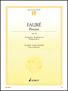 Pavane Op 50 [flute] Faure