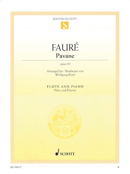 Pavane Op 50 [flute] Faure
