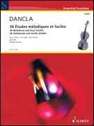 Charles Dancla - 36 Melodious and Easy Studies, Op. 84, for violin