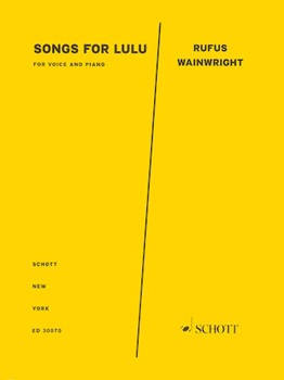 Songs for Lulu - Voice and Piano voice