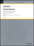 Quartet B Flat Major Score & Parts Vln, Vla, Clo, Pno String Qua