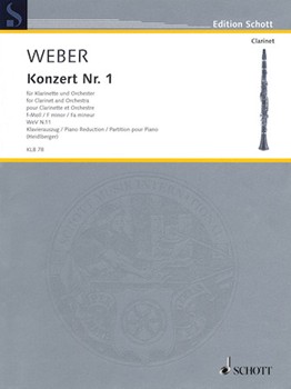 Concerto No 1 F Minor 1811 Version [clarinet]