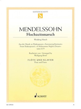 Wedding March Op 61/9  From A Midsummer Night's Dream [flute]