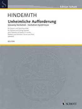 Uncanny Invitation [soprano & string quartet] SCORE/PTS