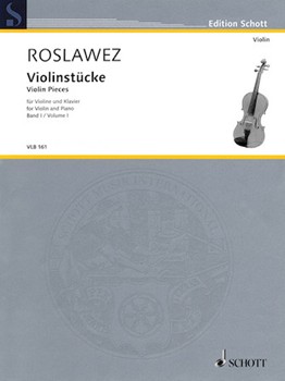Violin Pieces Volume 1