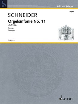 Organ Symphony No. 11 Advent by Schneider Enjott for