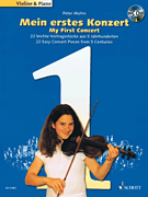 My First Concert w/cd- 24 Easy Concert Pieces from 5 Centuries VIOLIN