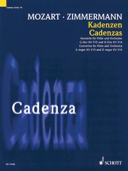 Cadenzas Concertos for Flute G Major KV313 and D Major KV314 [flute]