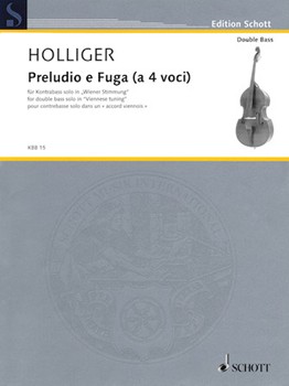 Preludio e Fuga (a 4 Voci) by Holliger Heinz for
