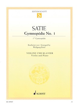 Gymnopedie No 1 [violin] CELLO
