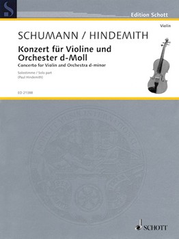 Robert Schumann - Concerto For Violin And Orchestra In D Minor