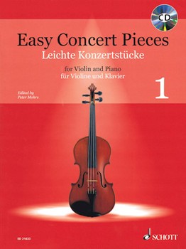 Easy Concert Pieces Volume 1 w/cd [violin]