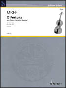 O Fortuna from Carmina Burana [viola]