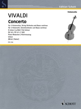 Concerto G Minor RV531 [cello duet] Vivaldi/Richter