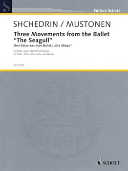 3 Movements from the Ballet The Seagull by Shchedrin Rodion - Mustonen Olli - for Woodwind Quartet
