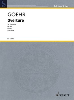 Overture, Op. 82 Full Score