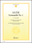 Gymnopedie No. 1 Arranged For Clarinet And Piano