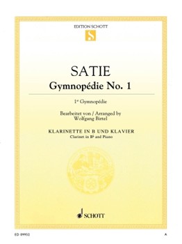 Gymnopedie No. 1 Arranged For Clarinet And Piano