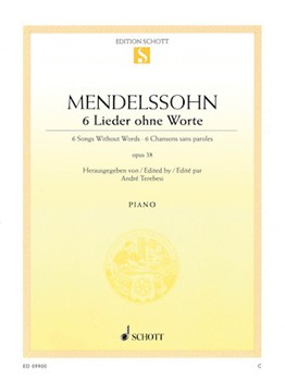 6 Songs Without Words Op. 38 Piano