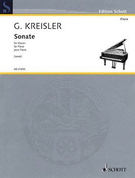 Sonata by Kreisler Georg for